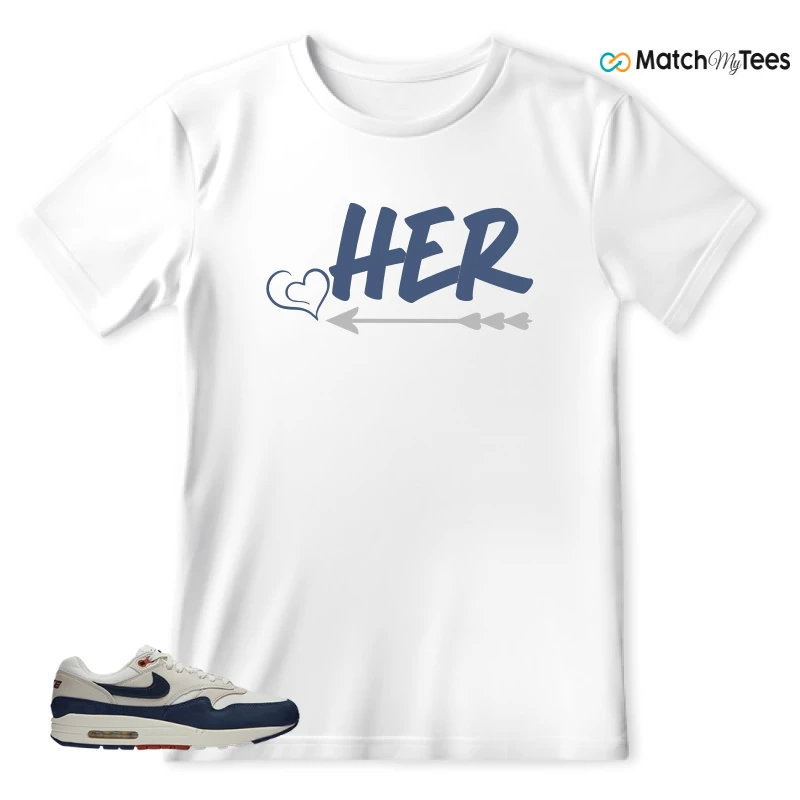 NIKE AIR MAX 1 LX OBSIDIAN LIGHT OREWOOD BROWN (WOMEN'S) SNEAKER Matching Tees t-shirt