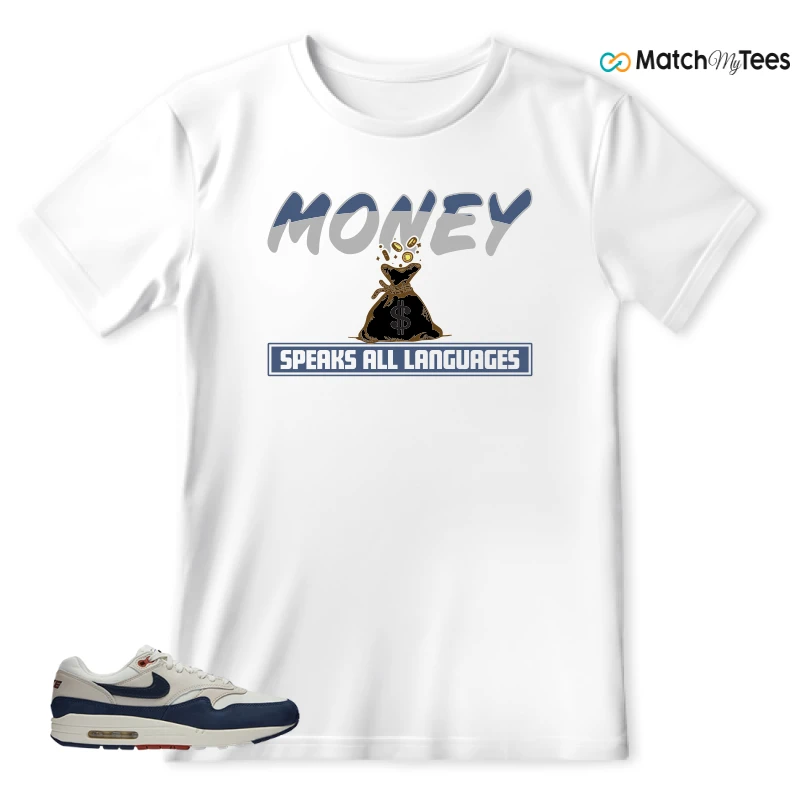 NIKE AIR MAX 1 LX OBSIDIAN LIGHT OREWOOD BROWN (WOMEN'S) SNEAKER Matching Tees t-shirt