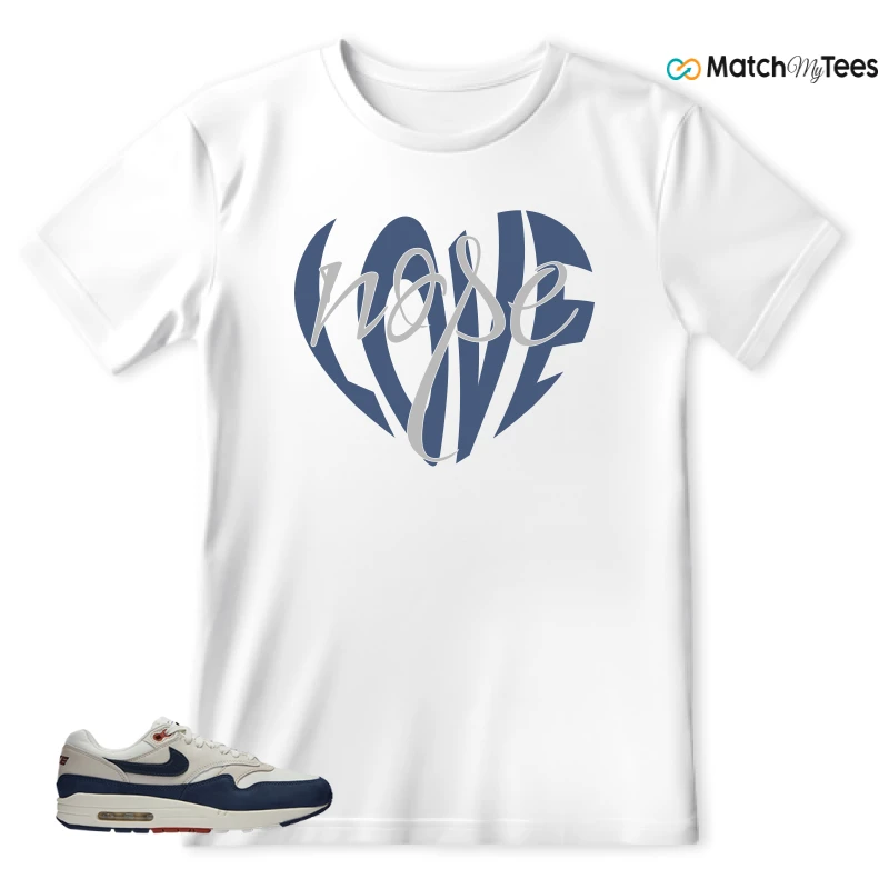 NIKE AIR MAX 1 LX OBSIDIAN LIGHT OREWOOD BROWN (WOMEN'S) SNEAKER Matching Tees t-shirt