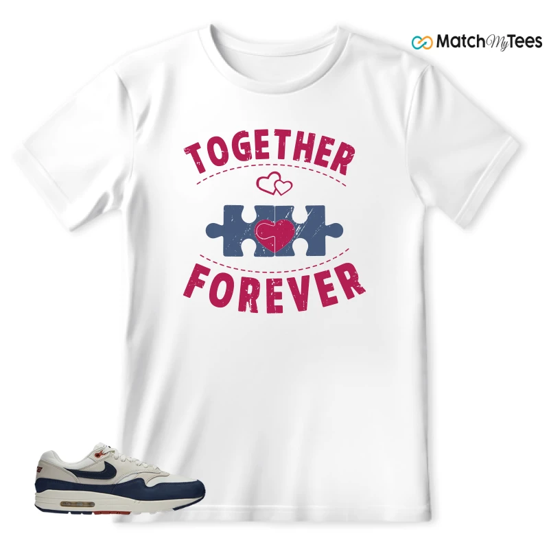 NIKE AIR MAX 1 LX OBSIDIAN LIGHT OREWOOD BROWN (WOMEN'S) SNEAKER Matching Tees t-shirt