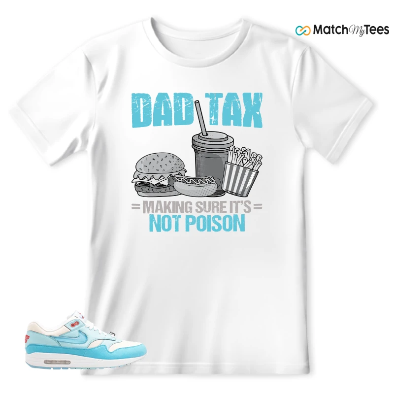 NIKE AIR MAX 1 PUERTO RICO BLUE GALE SNEAKER Matching Tees t-shirt