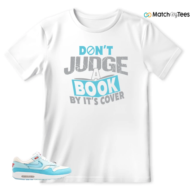 NIKE AIR MAX 1 PUERTO RICO BLUE GALE SNEAKER Matching Tees t-shirt