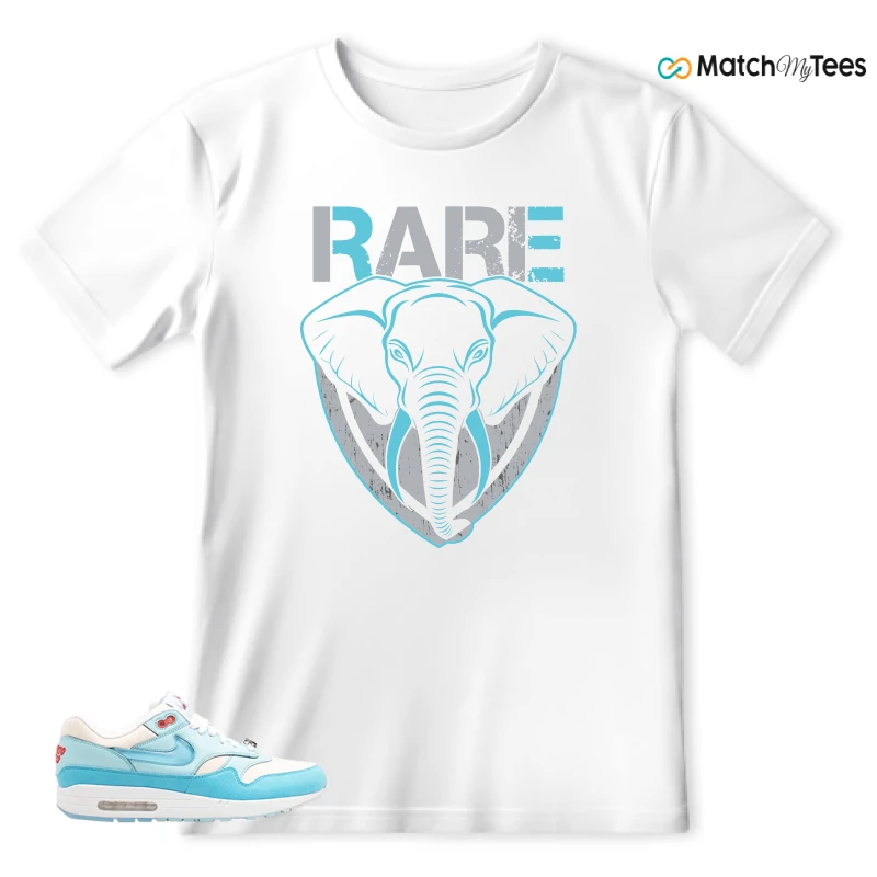 NIKE AIR MAX 1 PUERTO RICO BLUE GALE SNEAKER Matching Tees t-shirt