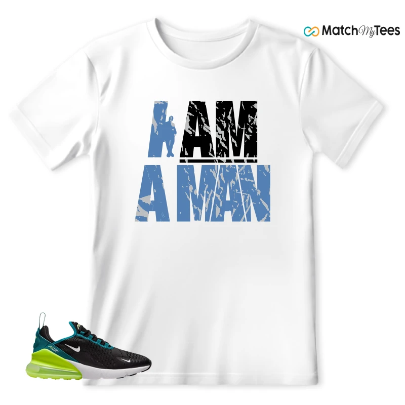NIKE AIR MAX 270 BLACK BRIGHT SPRUCE BARELY VOLT (GS) SNEAKER Matching Tees t-shirt