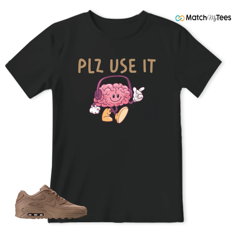 NIKE AIR MAX 90 BALLISTIC MUSHROOM KHAKI SNEAKER Matching Tees T-shirt for Men
