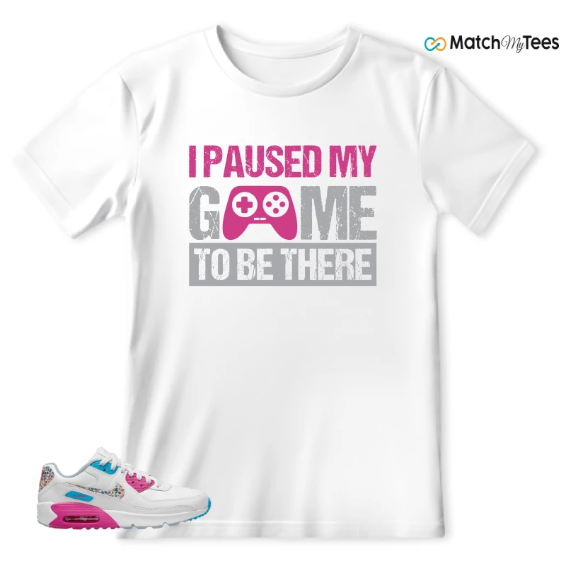 NIKE AIR MAX 90 LEATHER SE BRIGHT COLORS SNEAKER Matching Tees t-shirt