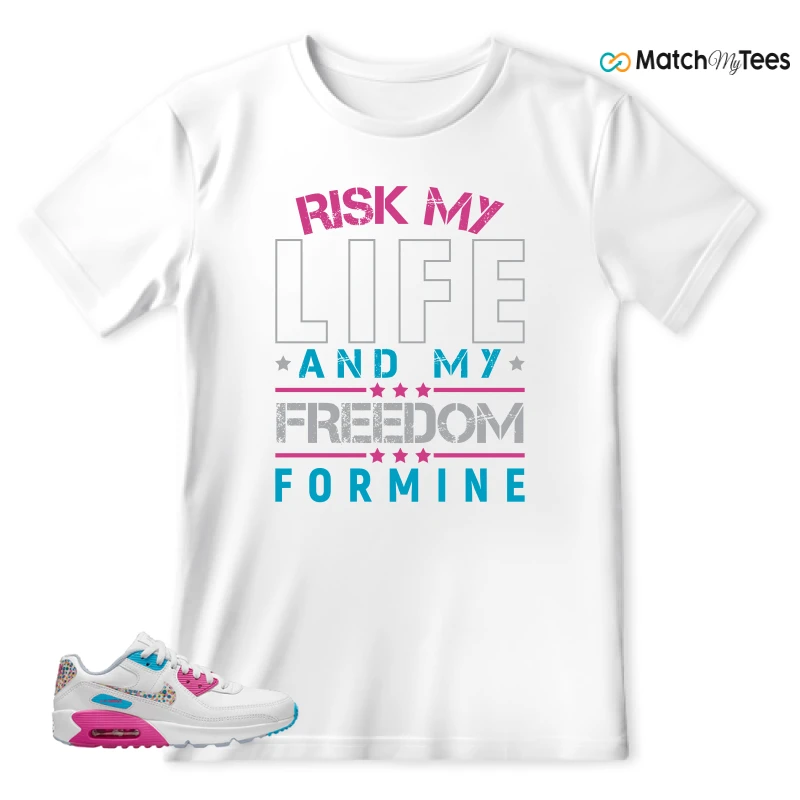 NIKE AIR MAX 90 LEATHER SE BRIGHT COLORS SNEAKER Matching Tees t-shirt