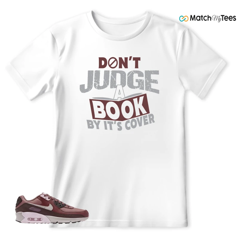 NIKE AIR MAX 90 LEATHER SMOKEY MAUVE EARTH SNEAKER Matching Tees t-shirt