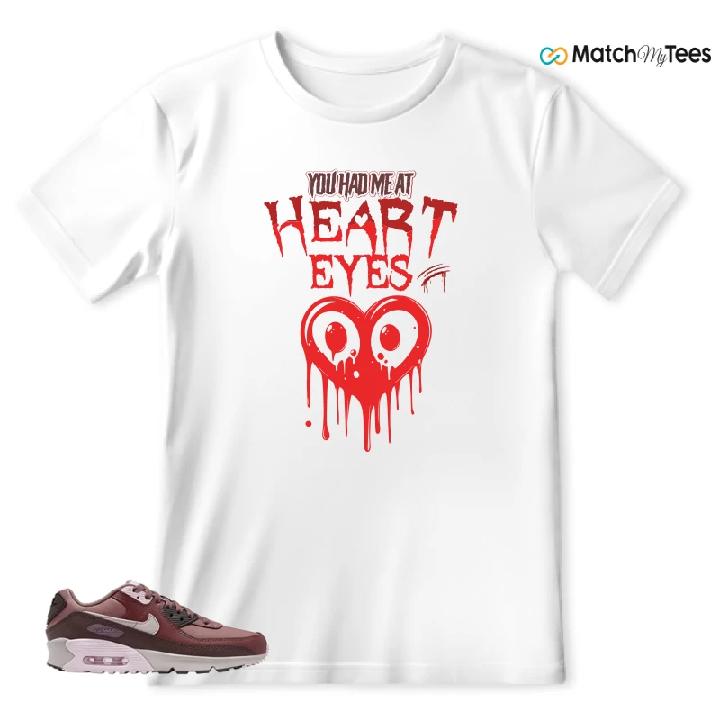 NIKE AIR MAX 90 LEATHER SMOKEY MAUVE EARTH SNEAKER Matching Tees t-shirt