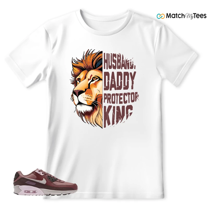 NIKE AIR MAX 90 LEATHER SMOKEY MAUVE EARTH SNEAKER Matching Tees t-shirt