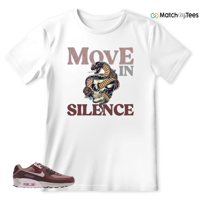 NIKE AIR MAX 90 LEATHER SMOKEY MAUVE EARTH SNEAKER Matching Tees t-shirt
