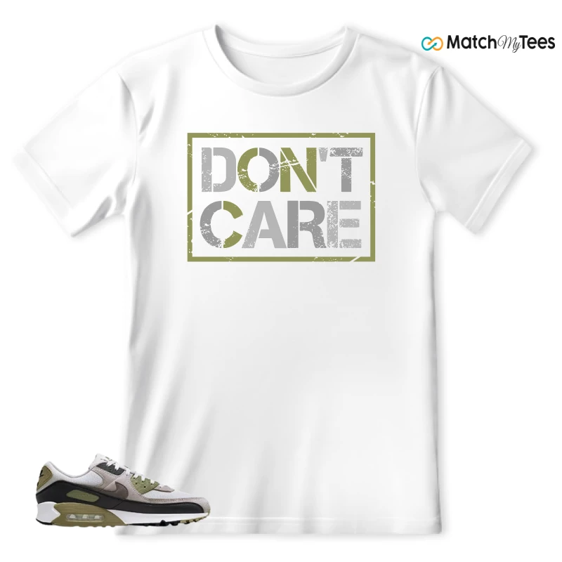 NIKE AIR MAX 90 LIGHT BONE NEUTRAL OLIVE SNEAKER Matching Tees t-shirt