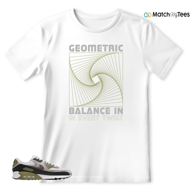 NIKE AIR MAX 90 LIGHT BONE NEUTRAL OLIVE SNEAKER Matching Tees t-shirt