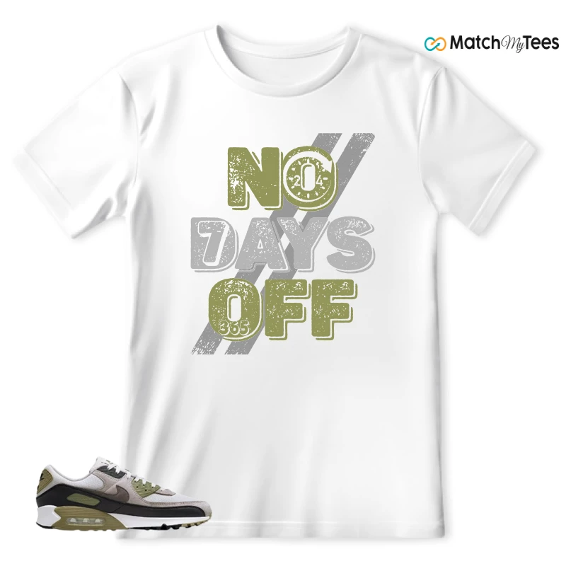 NIKE AIR MAX 90 LIGHT BONE NEUTRAL OLIVE SNEAKER Matching Tees t-shirt