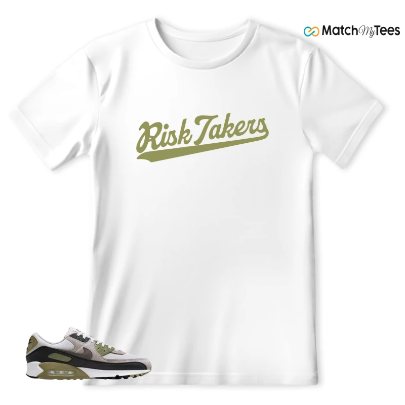 NIKE AIR MAX 90 LIGHT BONE NEUTRAL OLIVE SNEAKER Matching Tees t-shirt