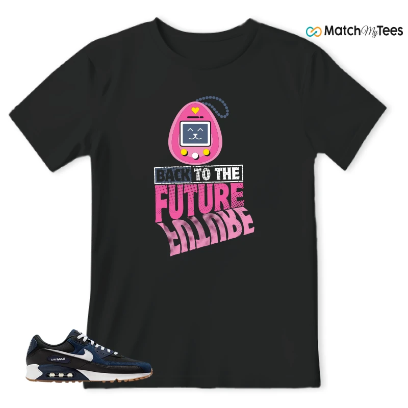 NIKE AIR MAX 90 MIDNIGHT NAVY GUM SNEAKER Matching Tees t-shirt
