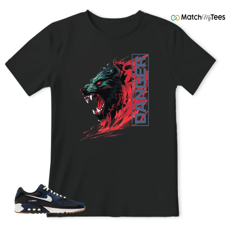 NIKE AIR MAX 90 MIDNIGHT NAVY GUM SNEAKER Matching Tees t-shirt