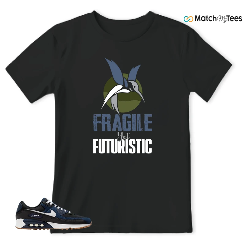 NIKE AIR MAX 90 MIDNIGHT NAVY GUM SNEAKER Matching Tees t-shirt