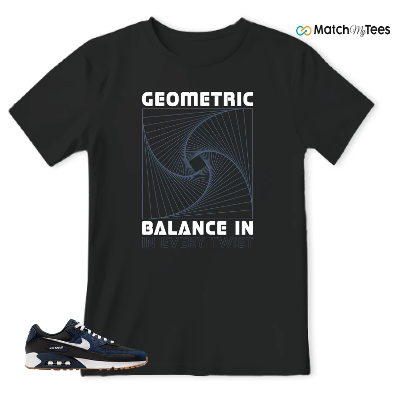 NIKE AIR MAX 90 MIDNIGHT NAVY GUM SNEAKER Matching Tees t-shirt