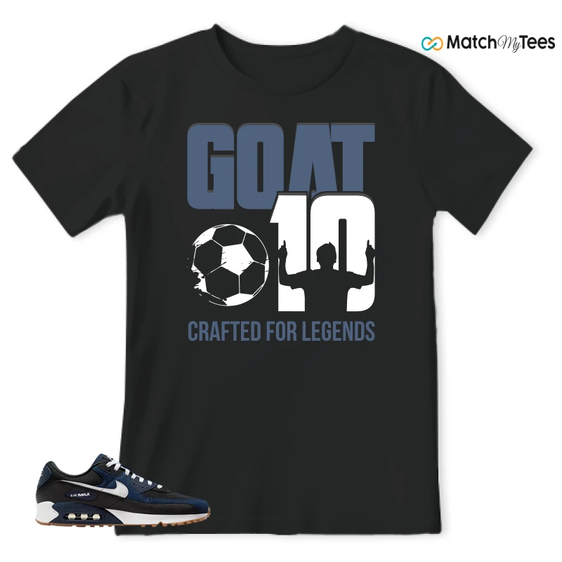 NIKE AIR MAX 90 MIDNIGHT NAVY GUM SNEAKER Matching Tees T-shirt for Men