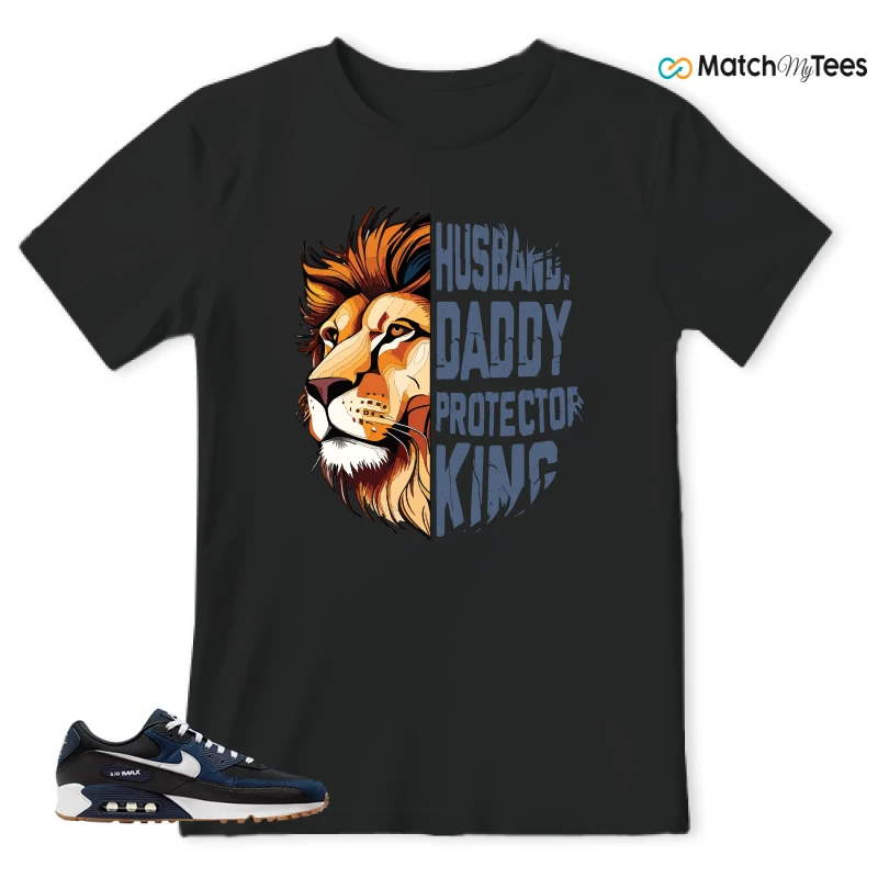 NIKE AIR MAX 90 MIDNIGHT NAVY GUM SNEAKER Matching Tees t-shirt