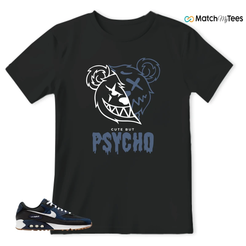 NIKE AIR MAX 90 MIDNIGHT NAVY GUM SNEAKER Matching Tees t-shirt