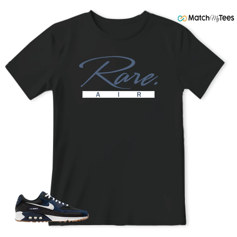NIKE AIR MAX 90 MIDNIGHT NAVY GUM SNEAKER Matching Tees t-shirt