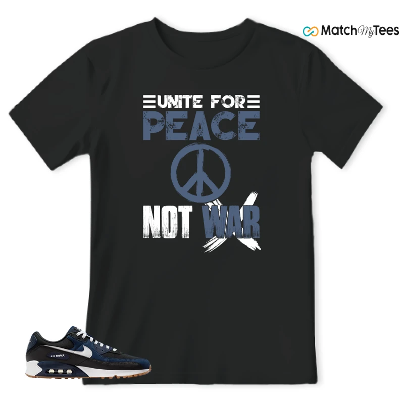 NIKE AIR MAX 90 MIDNIGHT NAVY GUM SNEAKER Matching Tees t-shirt