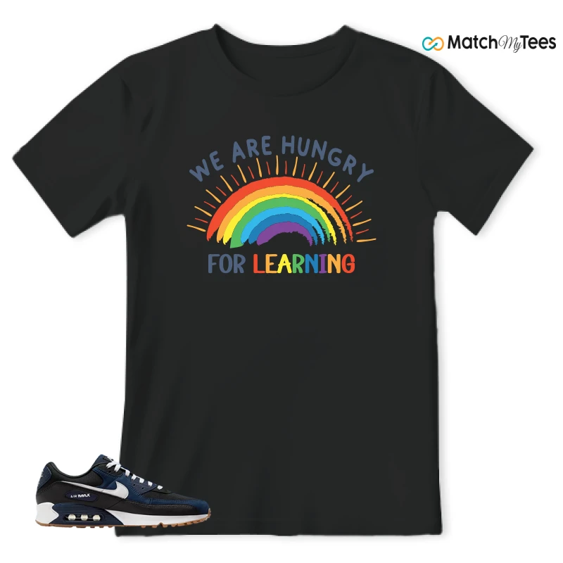 NIKE AIR MAX 90 MIDNIGHT NAVY GUM SNEAKER Matching Tees t-shirt