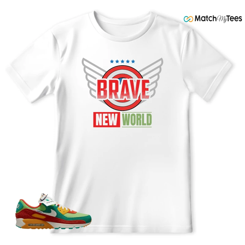 NIKE AIR MAX 90 SE RUNNING CLUB SNEAKER Matching Tees t-shirt