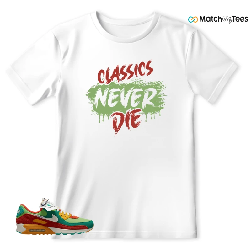 NIKE AIR MAX 90 SE RUNNING CLUB SNEAKER Matching Tees t-shirt