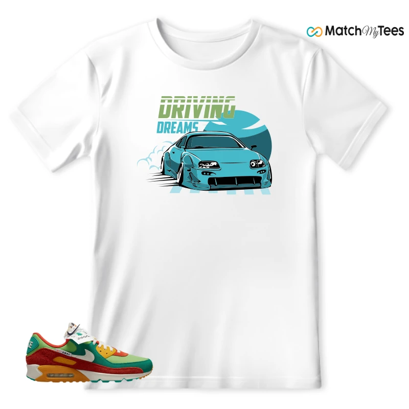 NIKE AIR MAX 90 SE RUNNING CLUB SNEAKER Matching Tees t-shirt