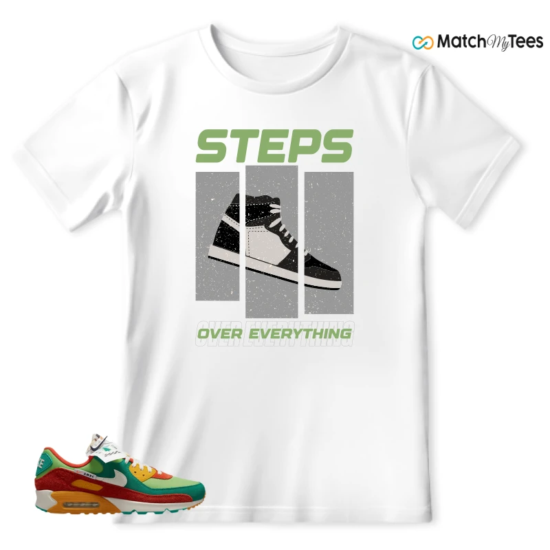 NIKE AIR MAX 90 SE RUNNING CLUB SNEAKER Matching Tees t-shirt