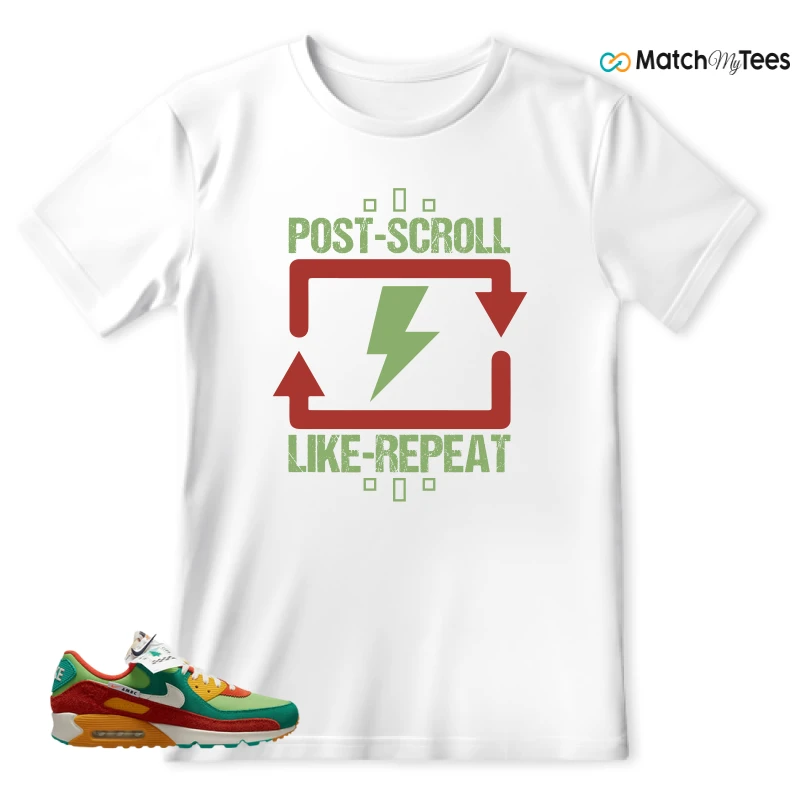 NIKE AIR MAX 90 SE RUNNING CLUB SNEAKER Matching Tees T-shirt for Men