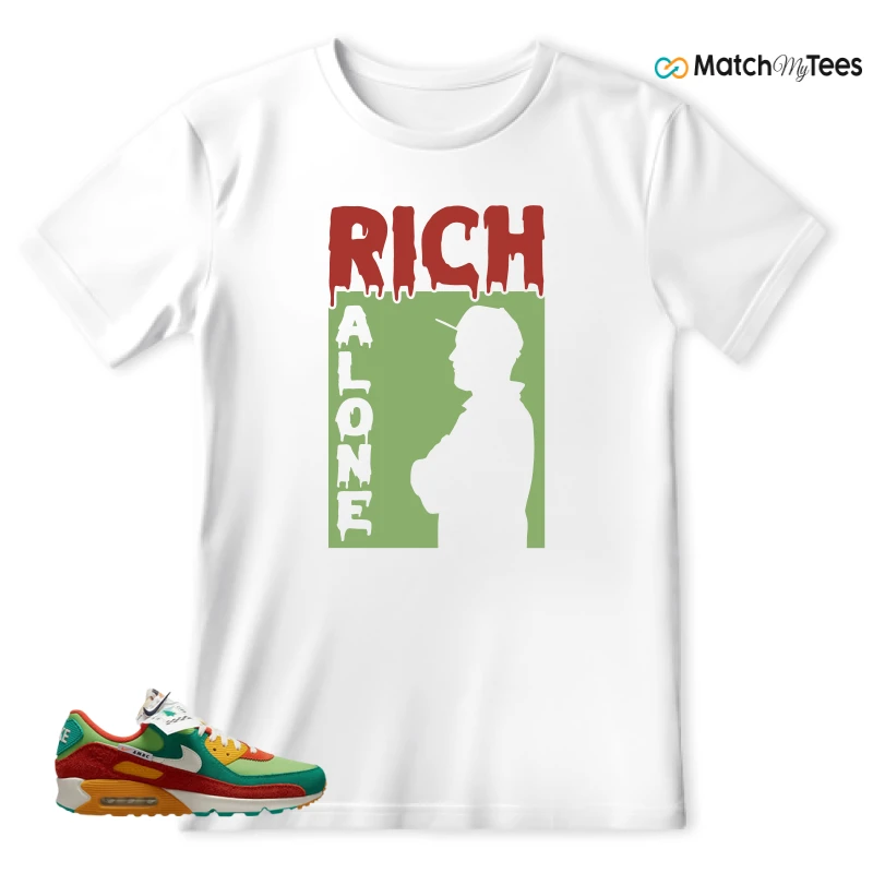 NIKE AIR MAX 90 SE RUNNING CLUB SNEAKER Matching Tees t-shirt