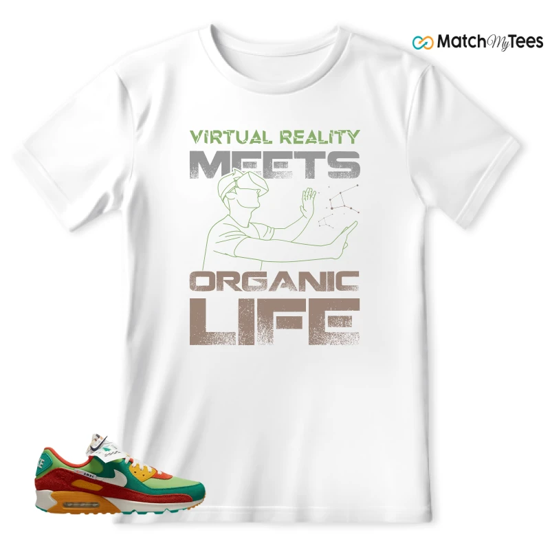 NIKE AIR MAX 90 SE RUNNING CLUB SNEAKER Matching Tees t-shirt
