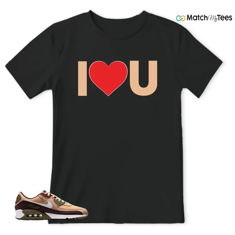NIKE AIR MAX 90 SESAME EARTH SNEAKER Matching Tees t-shirt