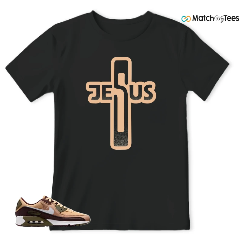 NIKE AIR MAX 90 SESAME EARTH SNEAKER Matching Tees t-shirt