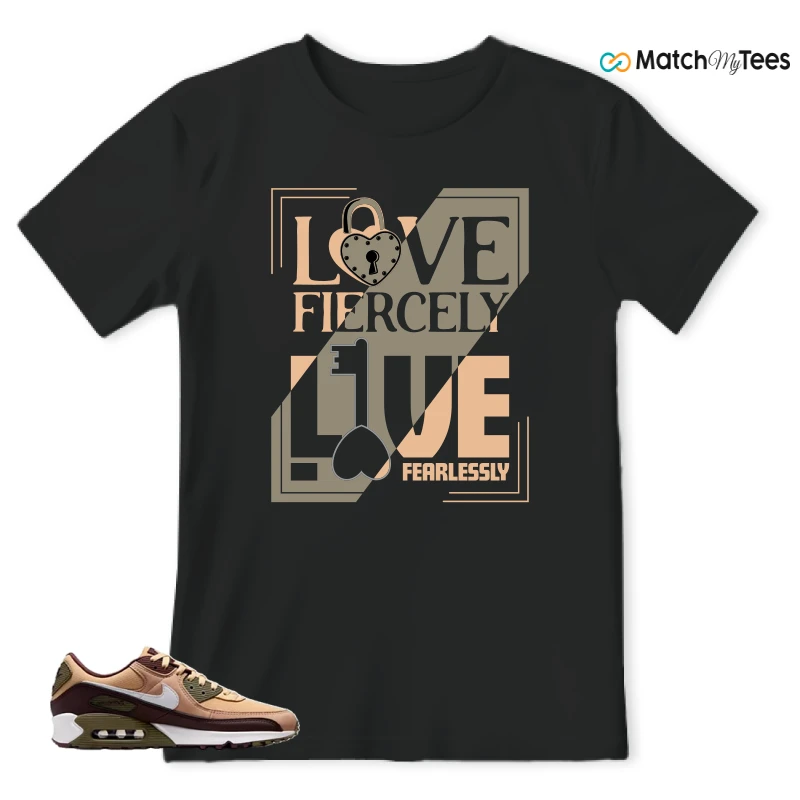 NIKE AIR MAX 90 SESAME EARTH SNEAKER Matching Tees t-shirt