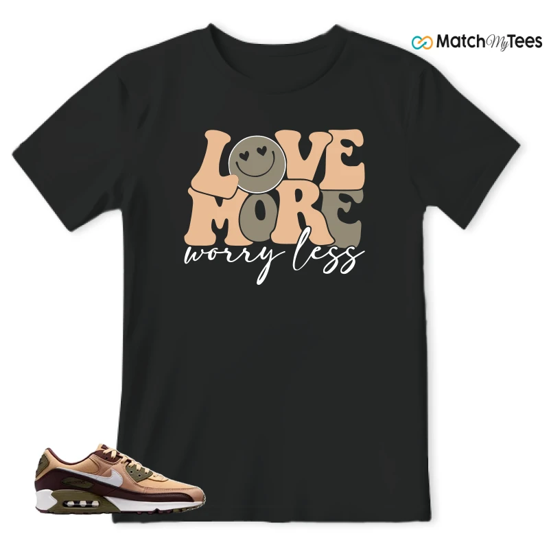 NIKE AIR MAX 90 SESAME EARTH SNEAKER Matching Tees t-shirt