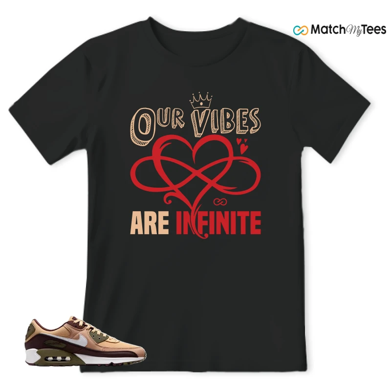 NIKE AIR MAX 90 SESAME EARTH SNEAKER Matching Tees t-shirt
