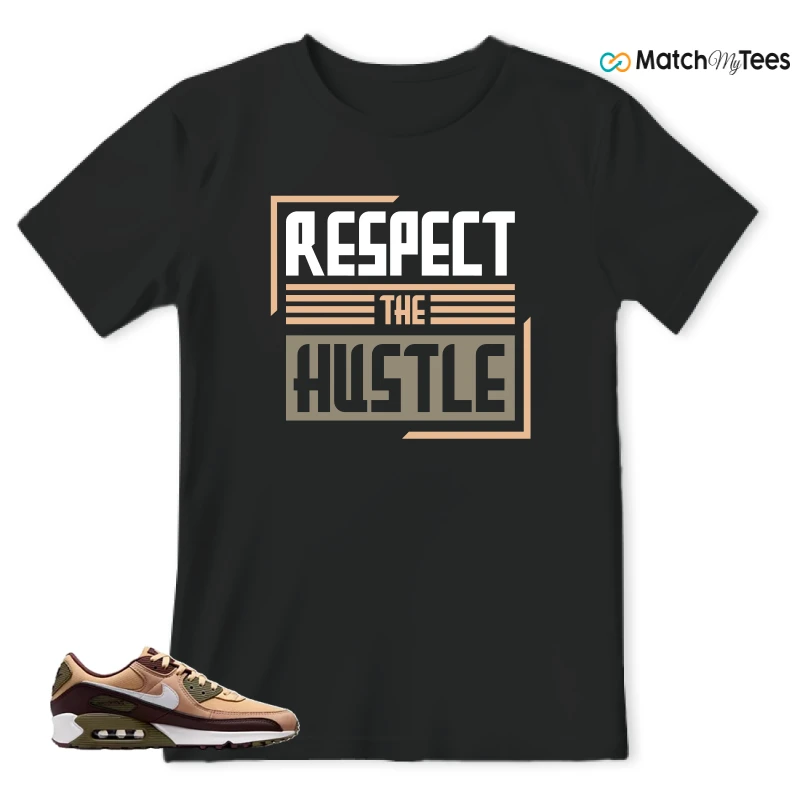 NIKE AIR MAX 90 SESAME EARTH SNEAKER Matching Tees t-shirt