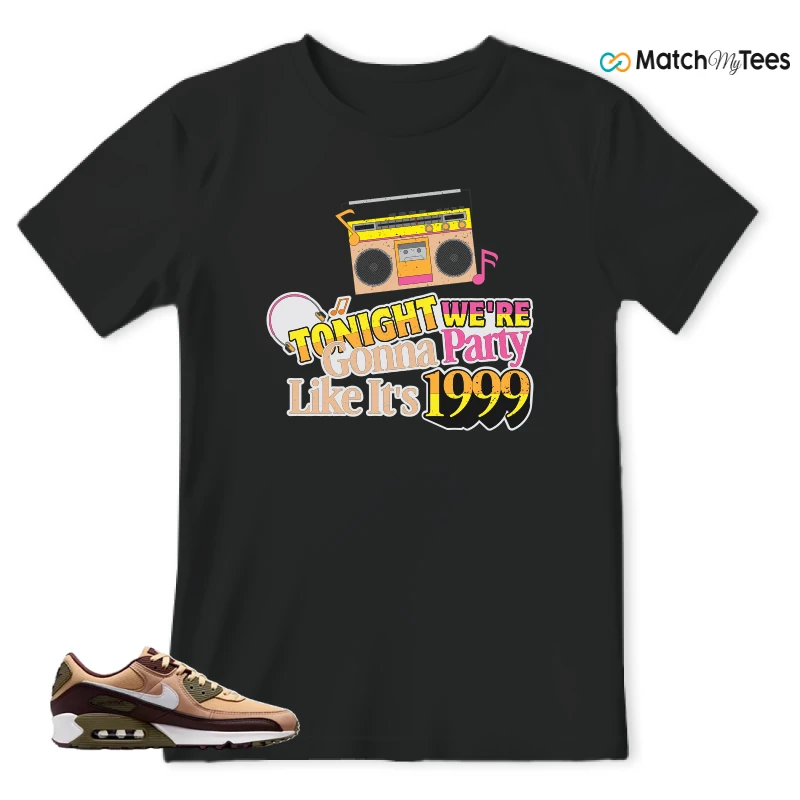 NIKE AIR MAX 90 SESAME EARTH SNEAKER Matching Tees t-shirt