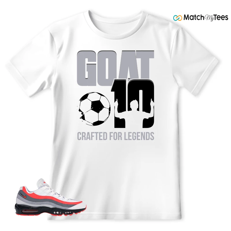 Goat 10-V2 White matching T-shirt T-shirt