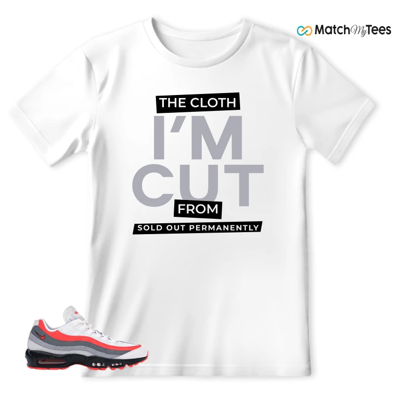 I'm Cut White matching T-shirt T-shirt