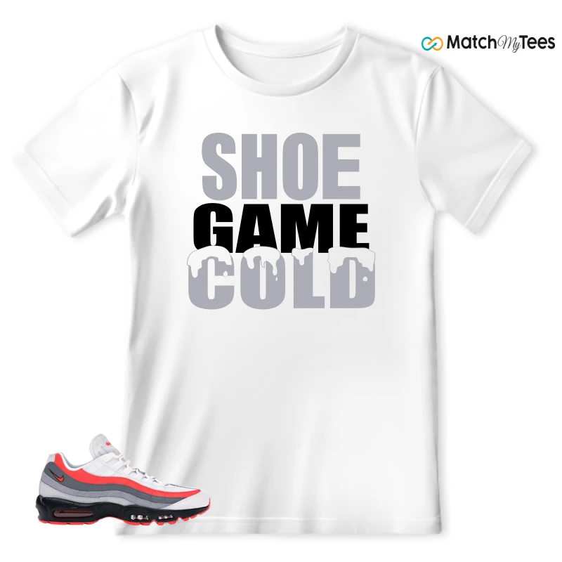 Shoe Game Cold White matching T-shirt T-shirt