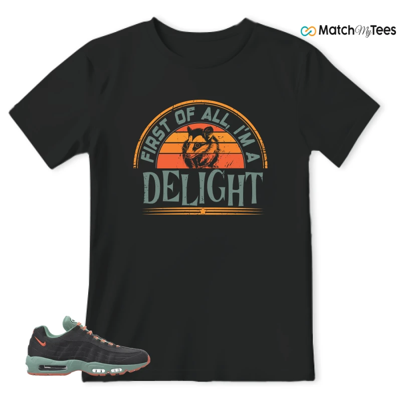NIKE AIR MAX 95 BY YOU BLACK STEAM SNEAKER Matching Tees t-shirt