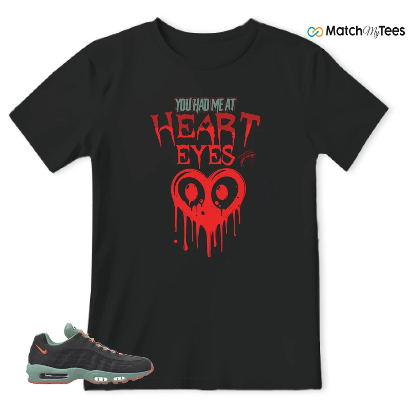 NIKE AIR MAX 95 BY YOU BLACK STEAM SNEAKER Matching Tees t-shirt