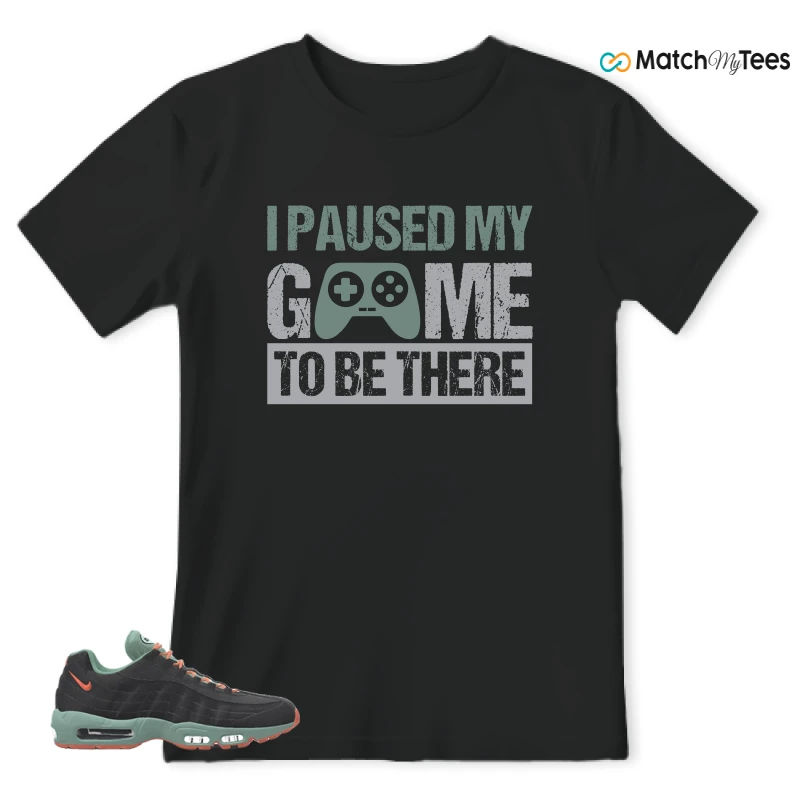 NIKE AIR MAX 95 BY YOU BLACK STEAM SNEAKER Matching Tees t-shirt