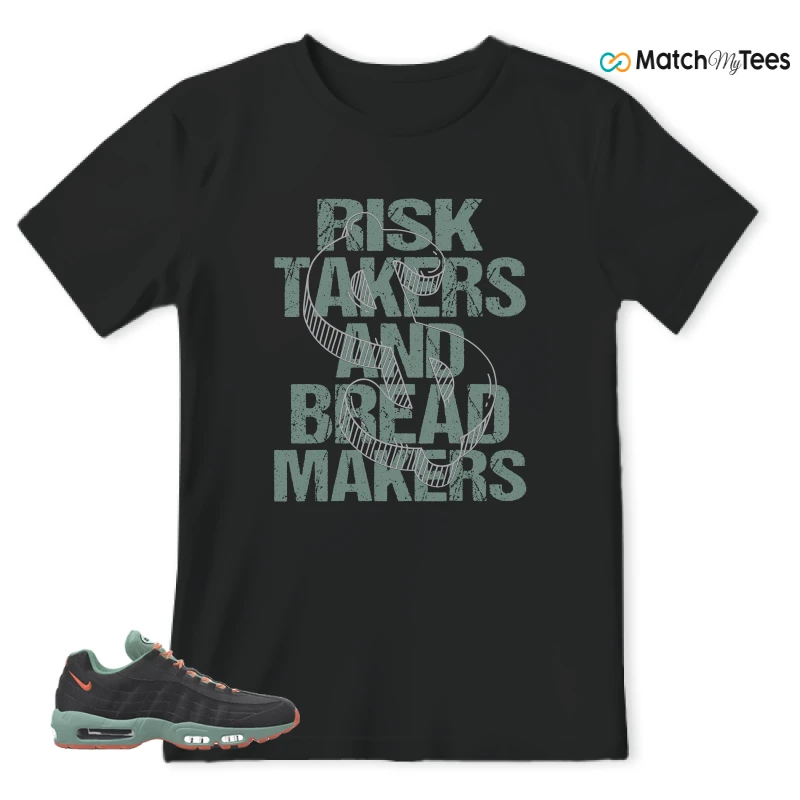 NIKE AIR MAX 95 BY YOU BLACK STEAM SNEAKER Matching Tees t-shirt